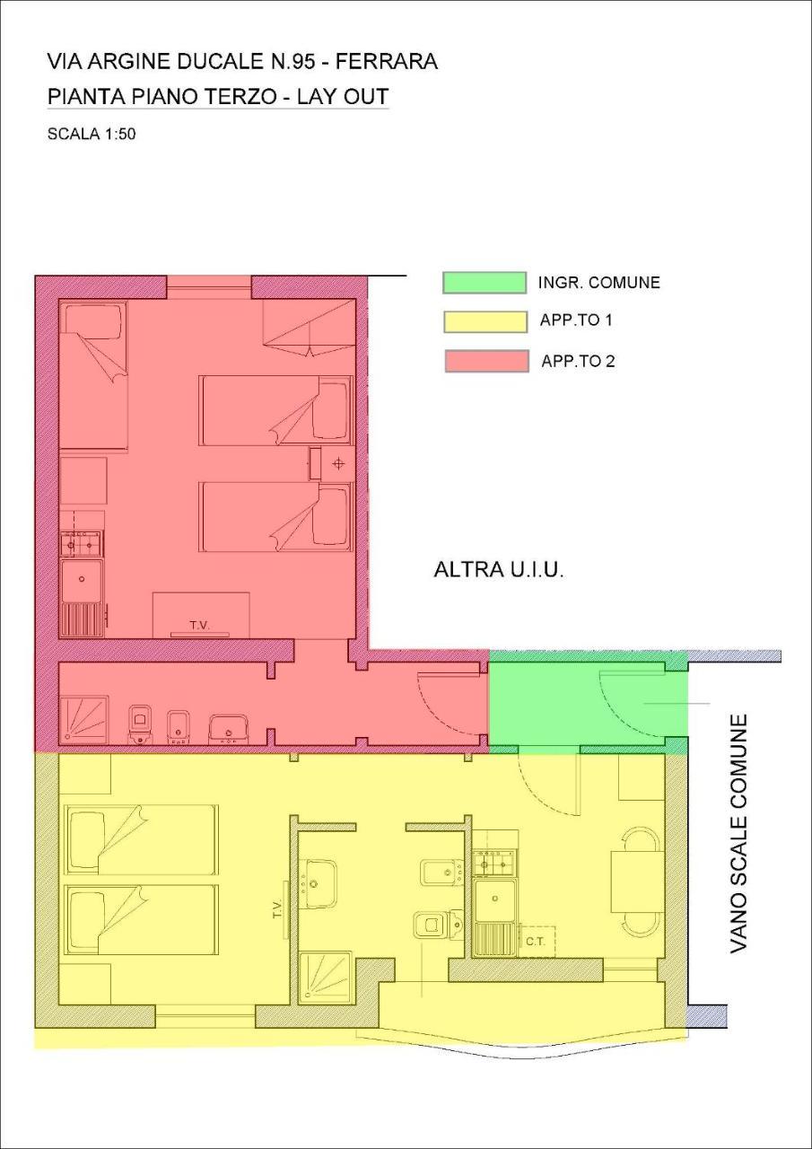 Al Zupgal Apartment แฟร์รารา ภายนอก รูปภาพ